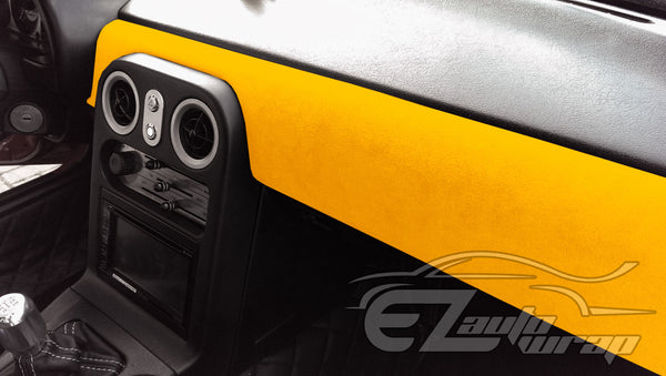 Velvet Yellow Vinyl Wrap