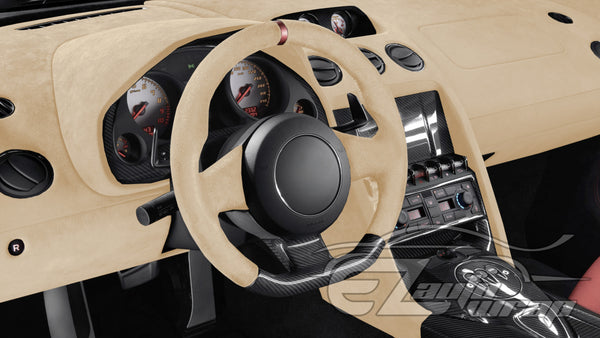 Velvet Stretchable Beige Vinyl Wrap