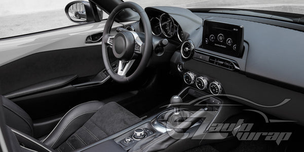 Velvet Stretchable Black Vinyl Wrap