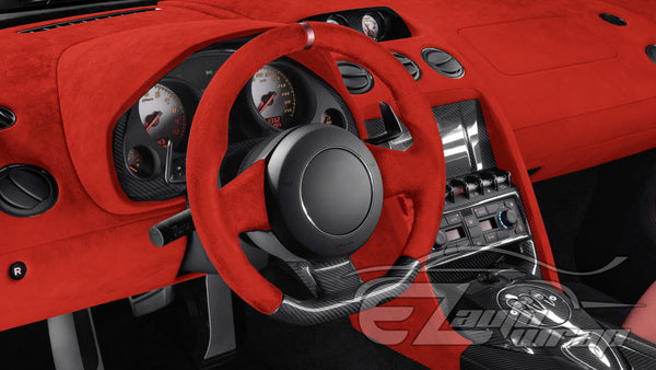 Velvet Stretchable Dark Red Vinyl Wrap