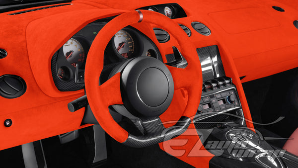 Velvet Stretchable Flame Red Vinyl Wrap