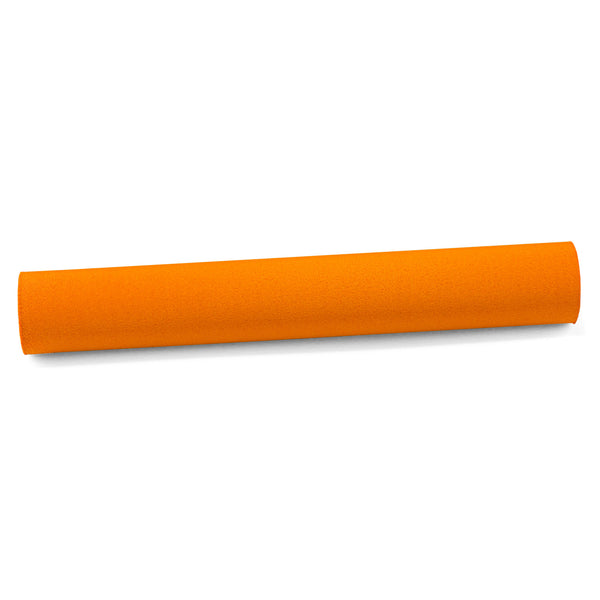 Velvet Stretchable Lava Orange Vinyl Wrap