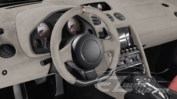 Velvet Stretchable Storm Gray Vinyl Wrap