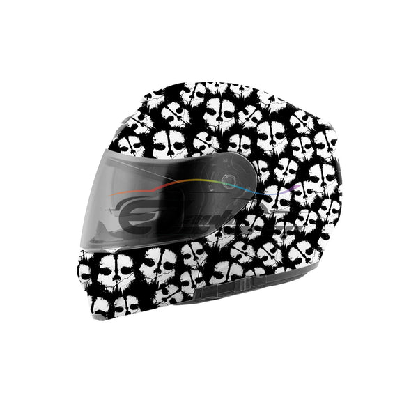 19"x38" Hydrographic Film Skull Evil #17