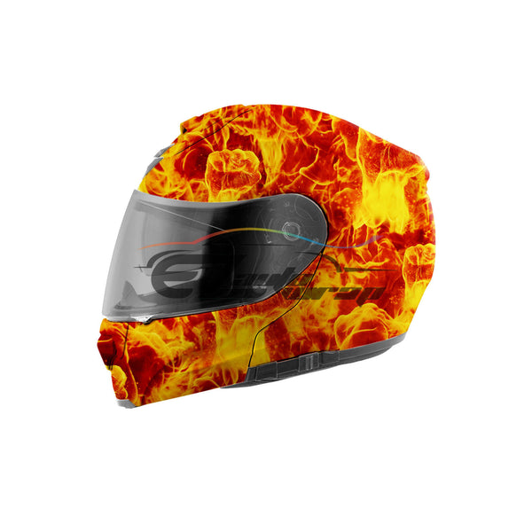 19"x38" Hydrographic Film Fire Flame #18