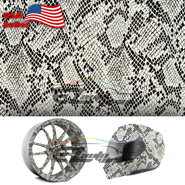 19"x38" Hydrographic Film Snake Skin #19