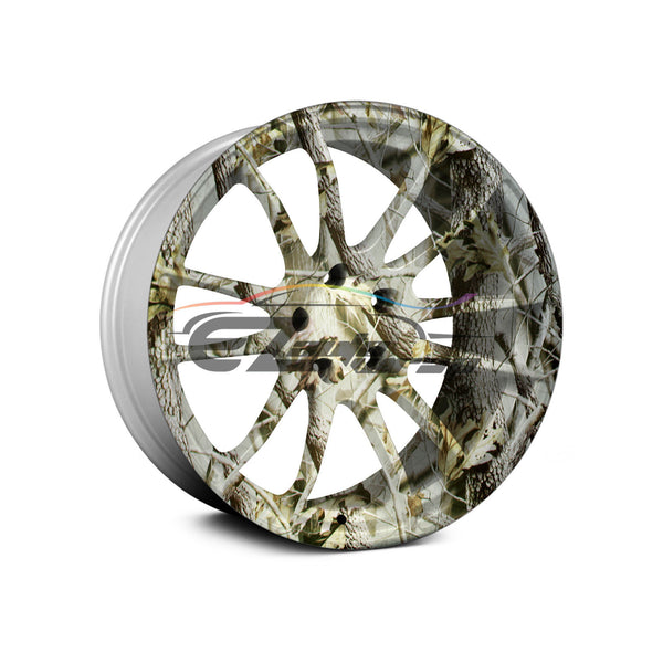 19"x38" Hydrographic Film Forest #22