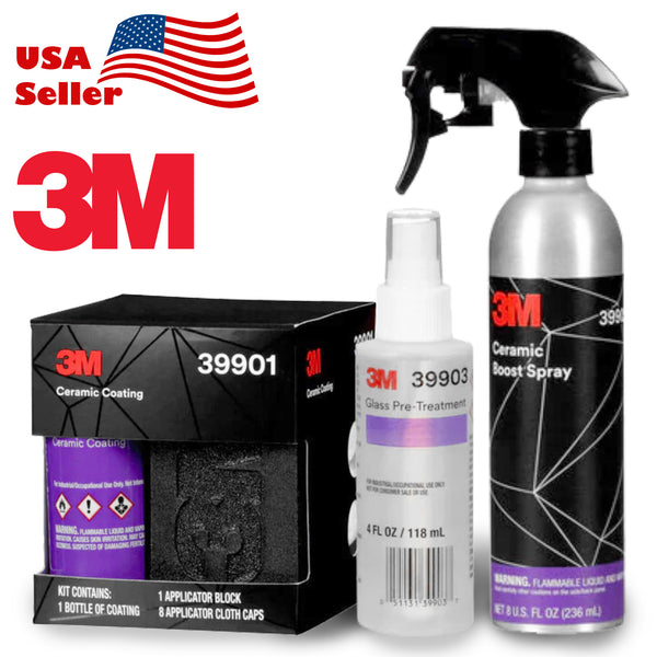 3M™ Ceramic Coating Paint Vinyl Wrap PPF Glass Car Protection High Gloss Finish