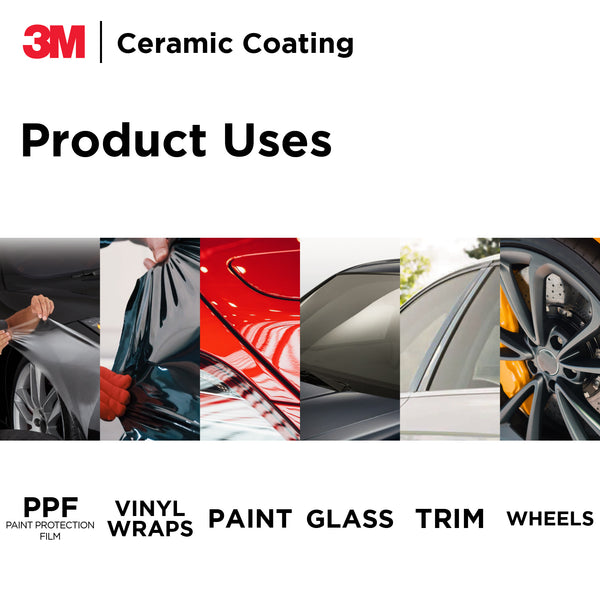 3M™ Ceramic Coating Paint Vinyl Wrap PPF Glass Car Protection High Gloss Finish