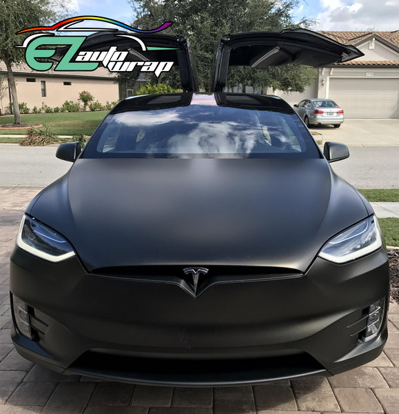 Genuine 3M Controltac Matte Black Vinyl Wrap