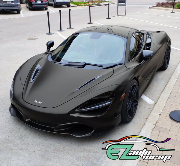 Genuine 3M Controltac Matte Black Vinyl Wrap