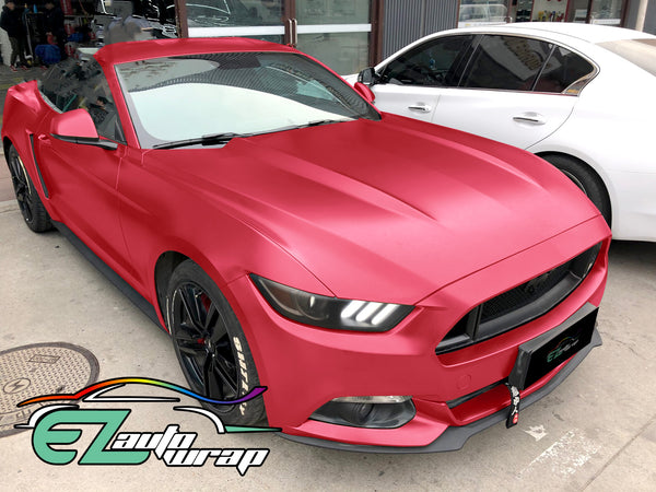 Satin Chrome Pink Vinyl