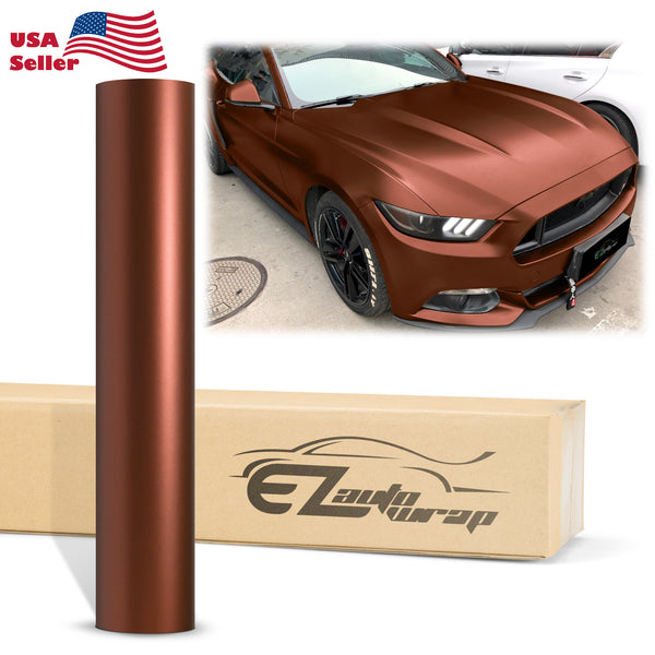 Satin Chrome Bronze Vinyl