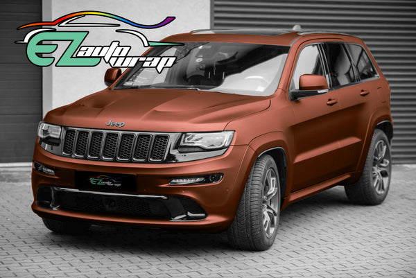 Satin Chrome Bronze Vinyl