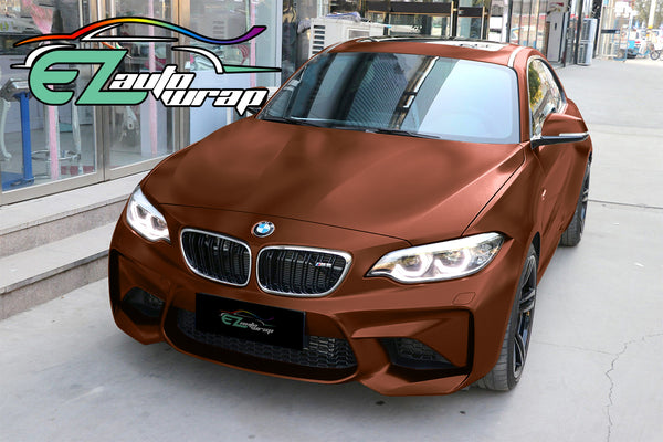 Satin Chrome Bronze Vinyl