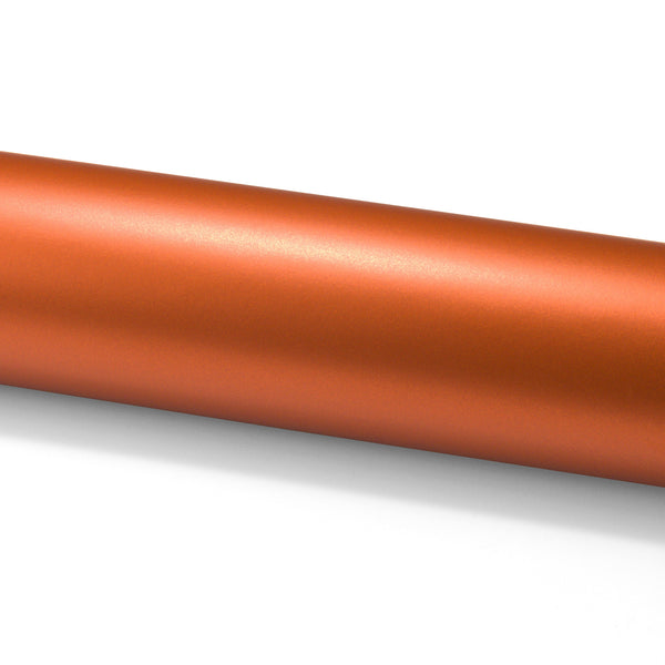 Satin Chrome Orange Vinyl