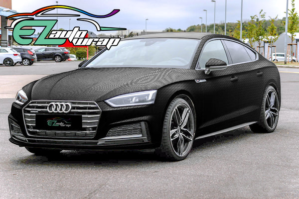 4D Pattern Concentric Circle Vinyl Wrap