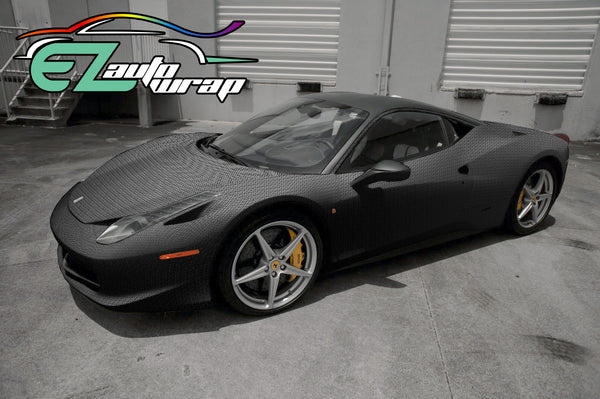 4D Pattern Concentric Circle Vinyl Wrap