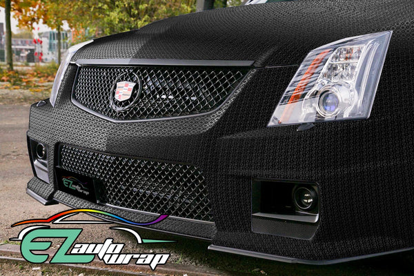 4D Pattern Concentric Circle Vinyl Wrap