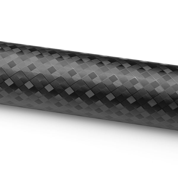 4D Pattern Diagonal Plaid Vinyl Wrap
