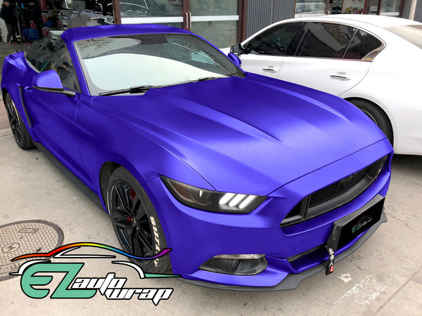 Satin Chrome Purple Vinyl