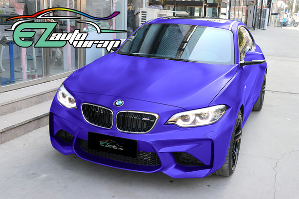 Satin Chrome Purple Vinyl