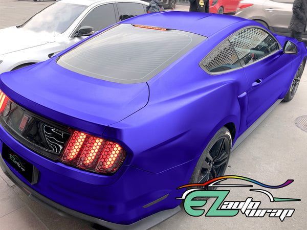 Satin Chrome Purple Vinyl