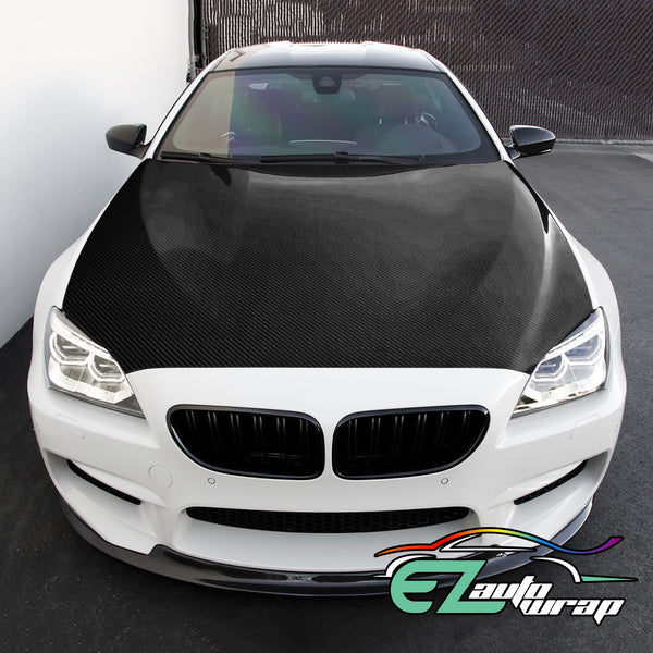 5D Carbon Fiber Black High Gloss Realistic Vinyl Wrap
