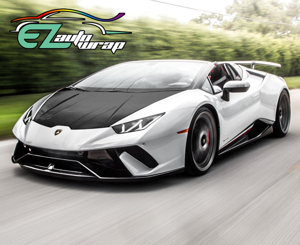 5D Carbon Fiber Black High Gloss Realistic Vinyl Wrap