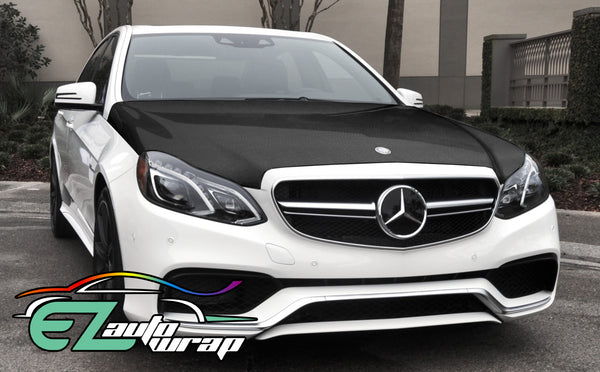 5D Carbon Fiber Black High Gloss Realistic Vinyl Wrap
