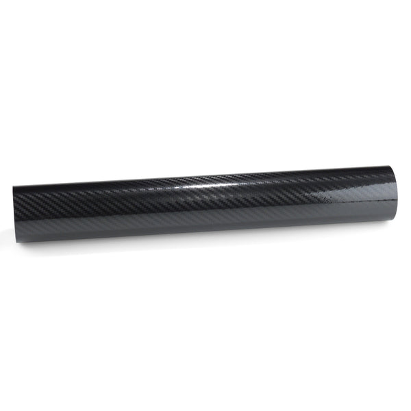 5D Carbon Fiber Black High Gloss Realistic Vinyl Wrap