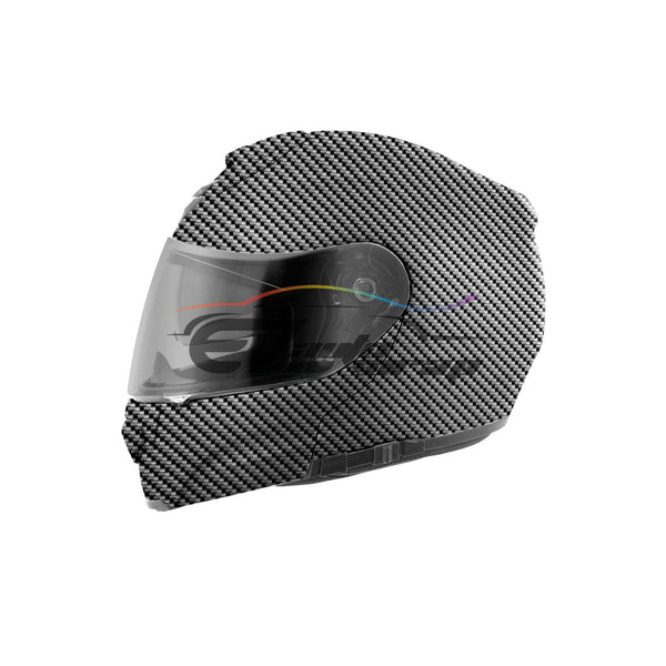 19"x38" Hydrographic Film Black Carbon Fiber #6