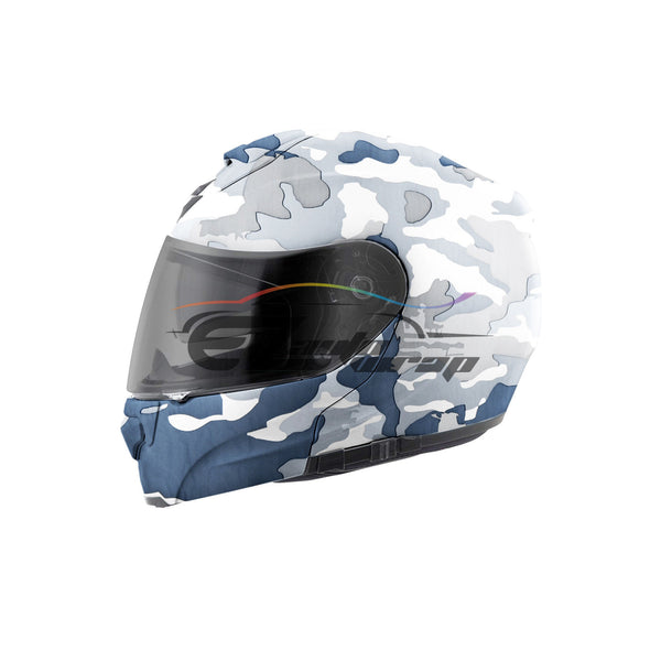 19"x38" Hydrographic Film Snow Camouflage #8