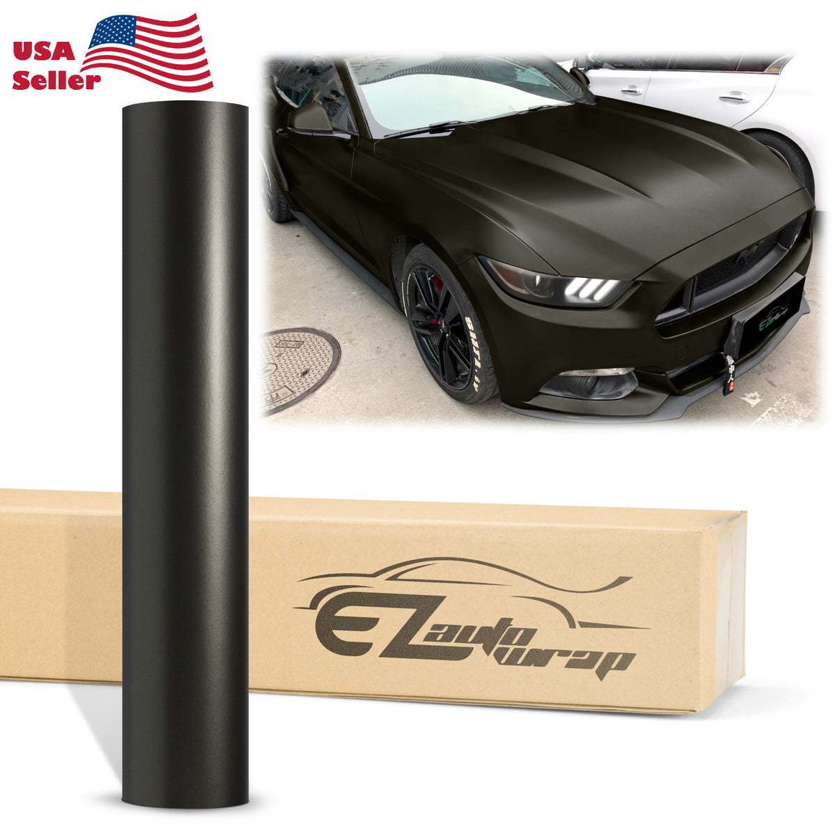 Satin Chrome Black Vinyl – EzAuto Wrap