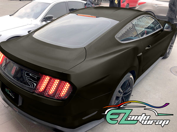 Satin Chrome Black Vinyl