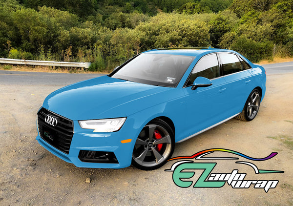 ESSMO™ PPF Paint Protection Film Gloss Miami Blue Vinyl Invisible Scratches Shield Wrap DIY