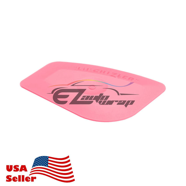 Lil' Chizler Hard-edge Detailer Pink Squeegee