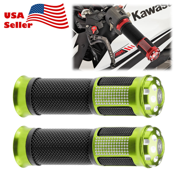 Motorcycle Hand Grips Rubber 7/8" Handle Bar 04