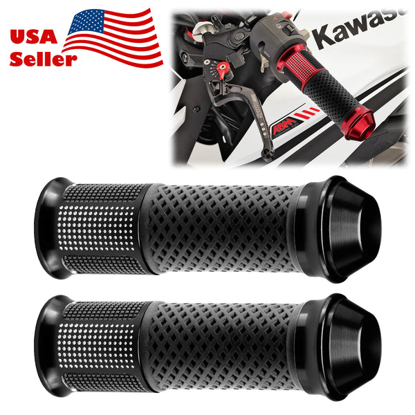 Motorcycle Hand Grips Rubber 7/8" Handle Bar 07