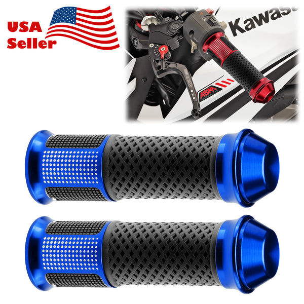 Motorcycle Hand Grips Rubber 7/8" Handle Bar 07