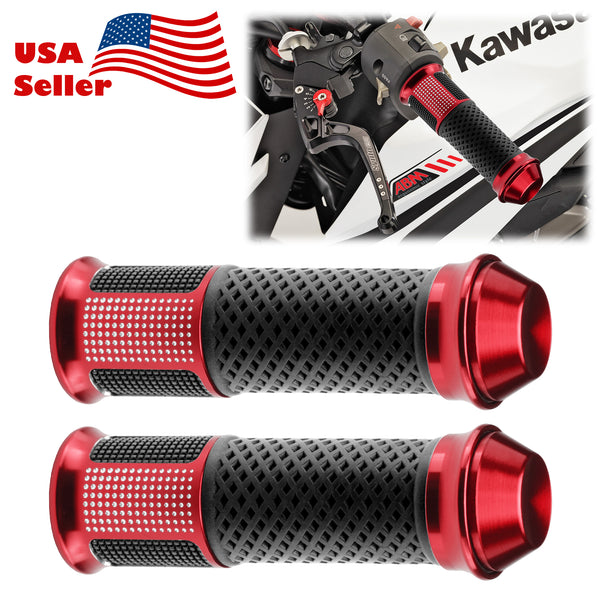 Motorcycle Hand Grips Rubber 7/8" Handle Bar 07