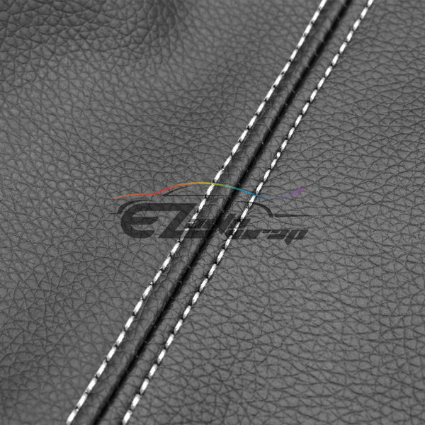 Shifter Boot Cover Black PVC Leather SBC01 (with 4 color of stitches)