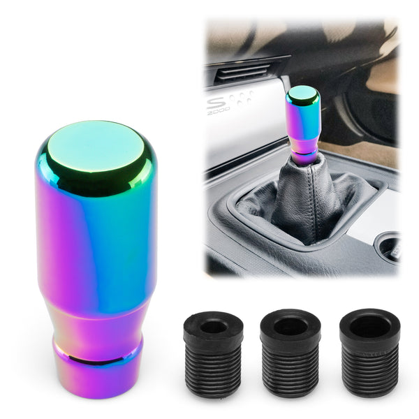 Neo Chrome Shifter Knob Manual JDM Aluminum 05