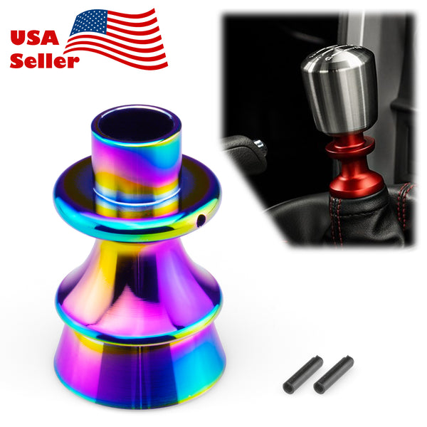 Manual Shifter Knob Reverse Lock Out (Black / Blue / Gold / Neo Chrome / Purple / Red / Silver)