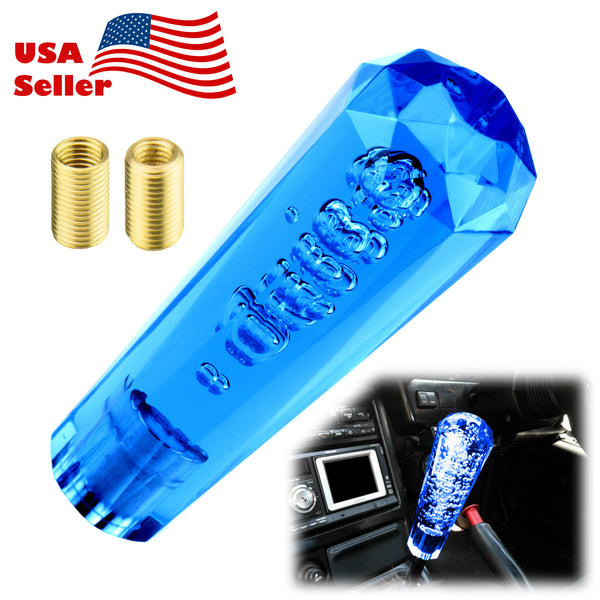 Transparent Bubble Shift Knob Manual (Blue / Clear / Gray / Purple / Red / Yellow) (10cm / 15cm / 20cm)