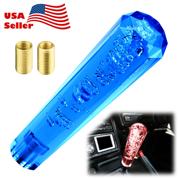 Transparent Bubble Shift Knob Manual (Blue / Clear / Gray / Purple / Red / Yellow) (10cm / 15cm / 20cm)