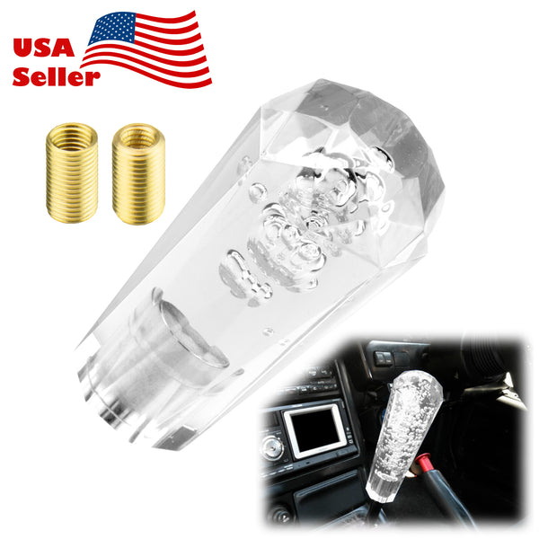 Transparent Bubble Shift Knob Manual (Blue / Clear / Gray / Purple / Red / Yellow) (10cm / 15cm / 20cm)