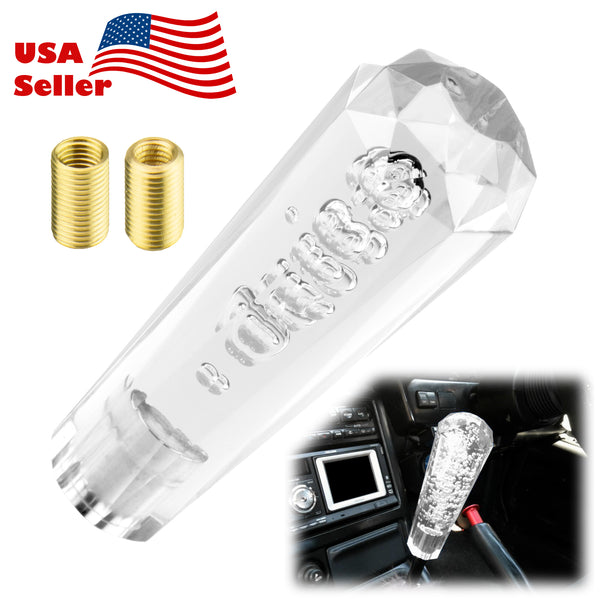 Transparent Bubble Shift Knob Manual (Blue / Clear / Gray / Purple / Red / Yellow) (10cm / 15cm / 20cm)