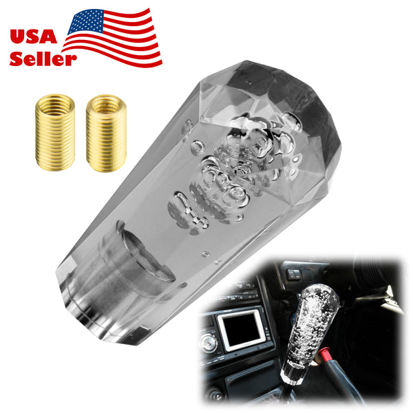 Transparent Bubble Shift Knob Manual (Blue / Clear / Gray / Purple / Red / Yellow) (10cm / 15cm / 20cm)