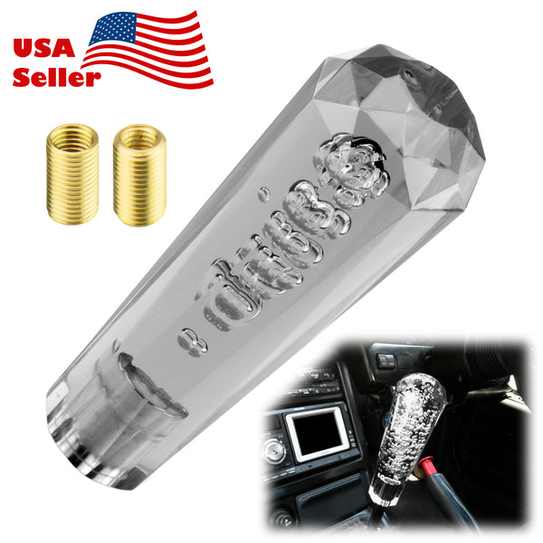 Transparent Bubble Shift Knob Manual (Blue / Clear / Gray / Purple / Red / Yellow) (10cm / 15cm / 20cm)